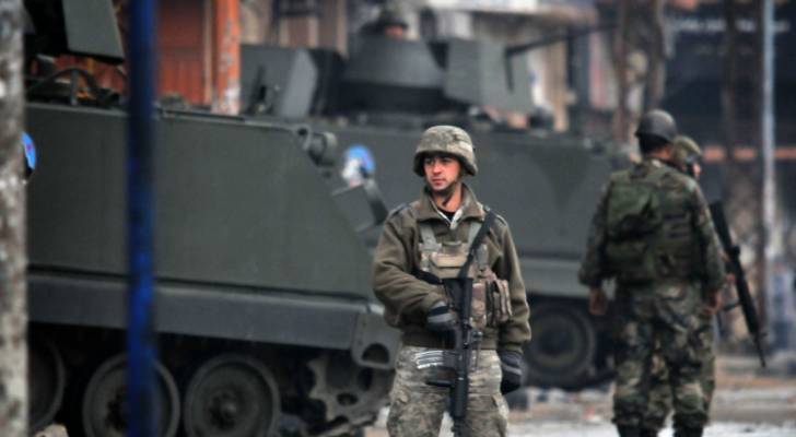 الجيش اللبناني يعتقل عدداً من المطلوبين في طرابلس والبقاع