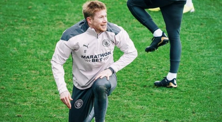 لاعب مانشستر سيتي كيفين دي بروين