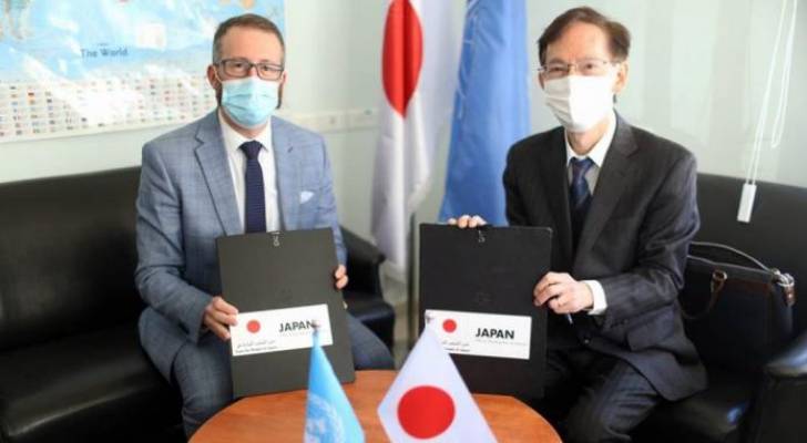 اليابان تتبرع بنحو ٤٠ مليون دولار لمساعدة لاجئي فلسطين