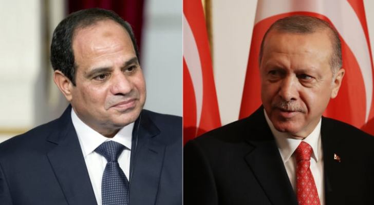 أردوغان والسيسي .. صورة مركبة