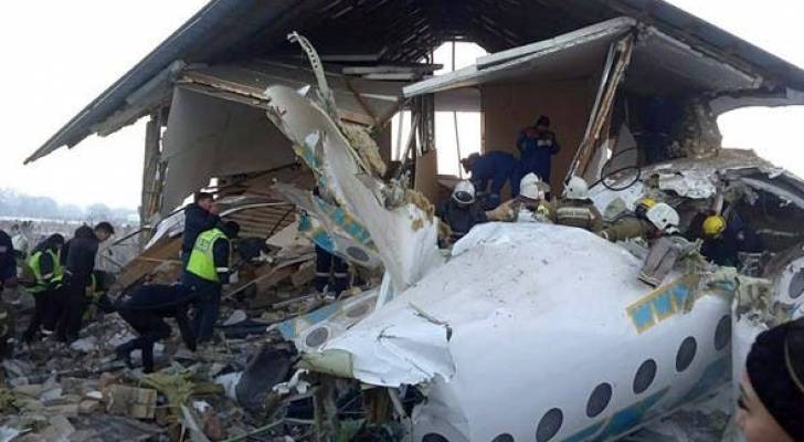 أربعة قتلى في تحطّم طائرة عسكرية في كازاخستان