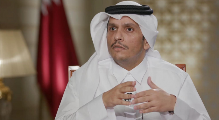 وزير الخارجية القطري الشيخ محمد بن عبد الرحمن آل ثاني - أرشيف