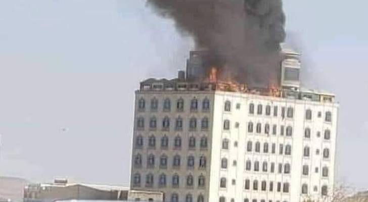 ما حقيقة الحريق الذي التهم أحد الفنادق في مصر؟
