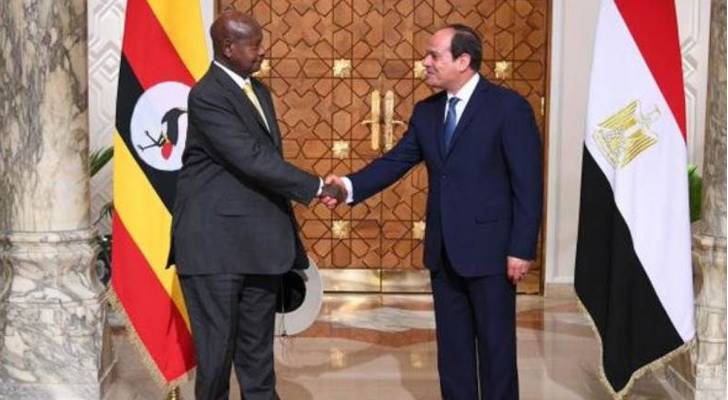 اتفاق مصري أوغندي لتبادل المعلومات العسكرية