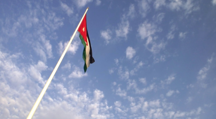 العلم الأردني
