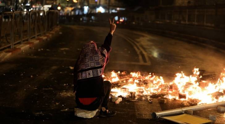 مواجهات بين الفلسطينيين والاحتلال الاسرائيلي في الضفة الغربية