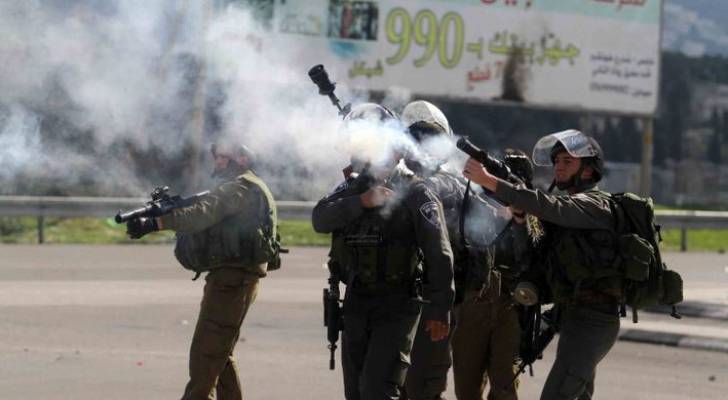 إصابات بالاختناق في مواجهات مع الاحتلال الاسرائيلي شرق بيت لحم