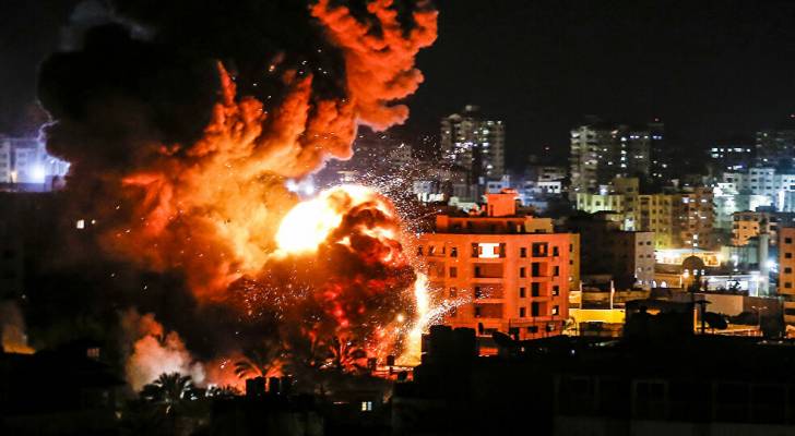 ارتفاع عدد الشهداء في غزة الى ٥٦