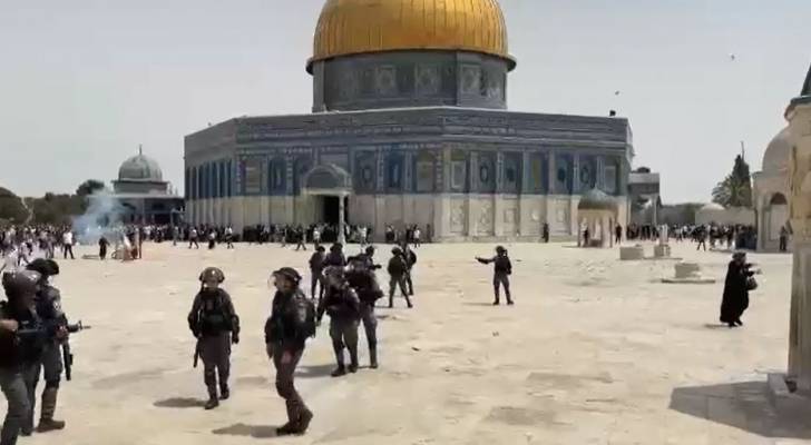 الأردن يدين اقتحام الاحتلال الإسرائيلي المسجد الأقصى والاعتداء على المصلين