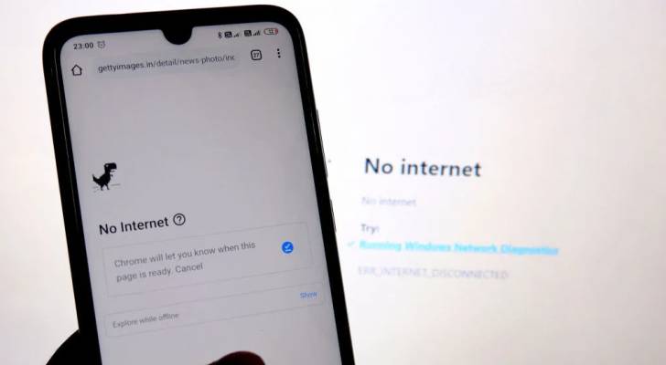 شكاوى من انقطاعات في خدمات الإنترنت في الأردن .. الهيئة تتابع