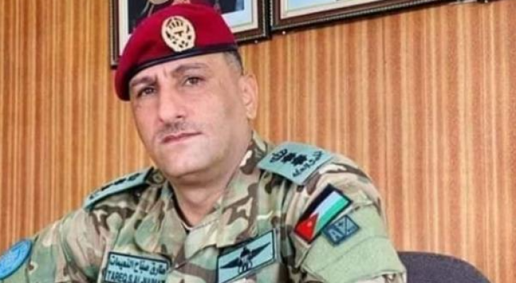 وفاة العقيد طارق صباح النعيمات قائد قوة الانتشار السريع الأردنية في مالي