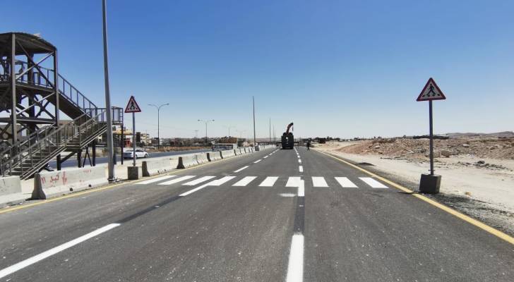 الاشغال تعلن عن تحويلات مرورية على طريق اتوستراد عمان - الزرقاء