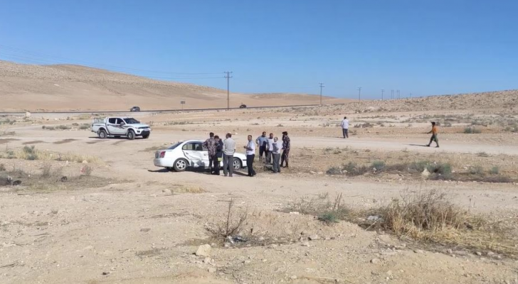 وقع الحادث على مثلث الفيحاء اوتوستراد المفرق الزرقاء