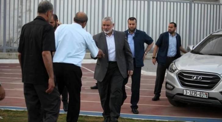 وفد "حماس" برئاسة إسماعيل هنية يلتقي مدير المخابرات المصرية