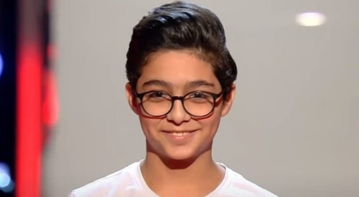 معاذ عيسى نجم مسابعة ذا فويس كيدز