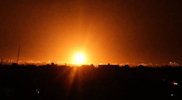 طائرات الاحتلال الإسرائيلي تستهدف مواقعا للمقاومة الفلسطينية في غزة