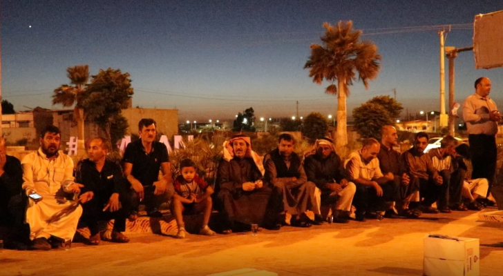 موظفو سكة حديد العقبة ينفذون وقفة للمطالبة بتحسين ظروفهم المعيشية