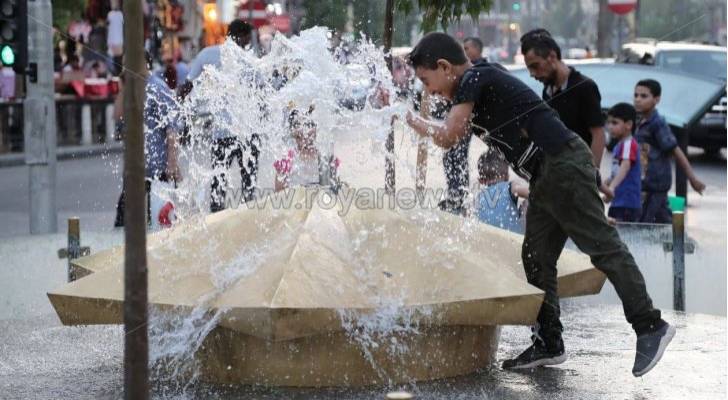 ارتفاع على درجات الحرارة في الأردن الأحد