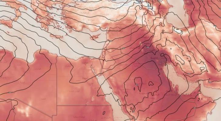 طقس حار في أغلب مناطق الأردن السبت