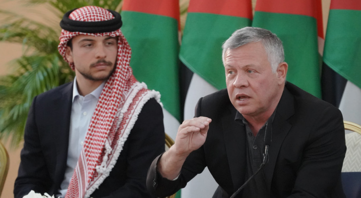 الملك وولي العهد