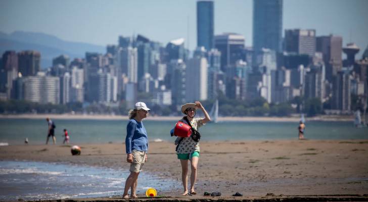 كندا تسجل أعلى درجة حرارة في تاريخ سجلاتها المناخية