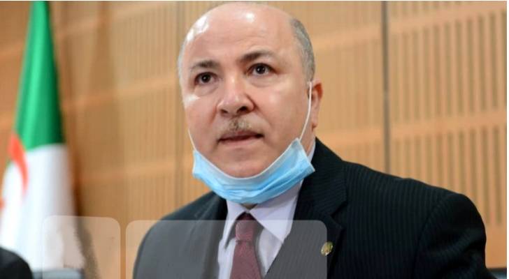 إصابة رئيس الوزراء الجزائري أيمن بن عبد الرحمن بكورونا