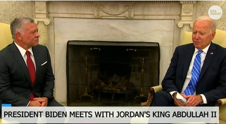 بايدن خلال لقائه الملك: واشنطن ستواصل تعزيز التعاون مع الأردن - فيديو
