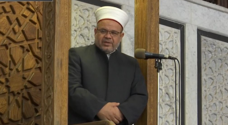 خطيب الجمعة في مسجد الملك المؤسس