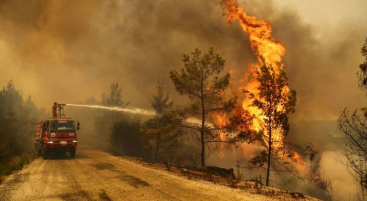 أردوغان يعلن سيطرة تركيا على معظم حرائق الغابات