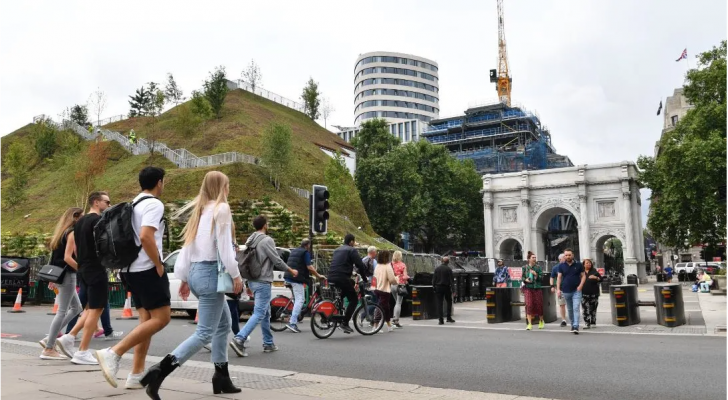 معلم "The Marble Arch Mound"