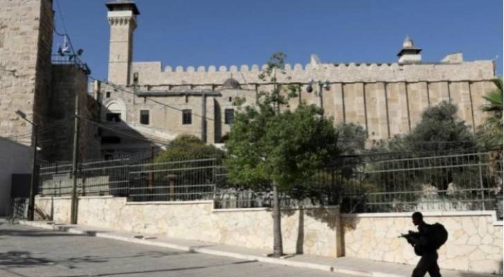 الاحتلال الإسرائيلي يغلق الحرم الإبراهيمي الشريف