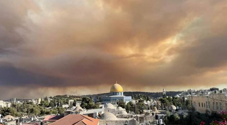 بالفيديو.. الحرائق تشتعل مجددا في جبال القدس