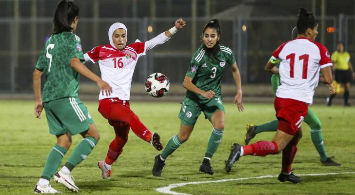 خسارة منتخب السيدات أمام نظيره الجزائري في بطولة كأس العرب