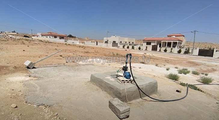 بئر ماء في حي نوارة الغربي بمحافظة المفرق