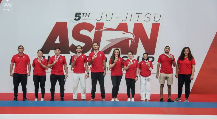 ٣ ميداليات جديدة للأردن في بطولة آسيا للجوجيتسو