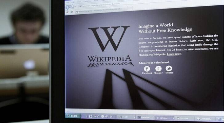 وسائل إعلام: موسوعة "ويكيبيديا" تتعرض لعطل مفاجئ في روسيا