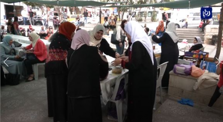 بازار للمأكولات التراثية بهدف الحفاظ على الموروث الفلسطيني