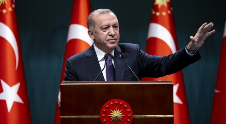 الرئيس التركي رجب طيب أردوغان