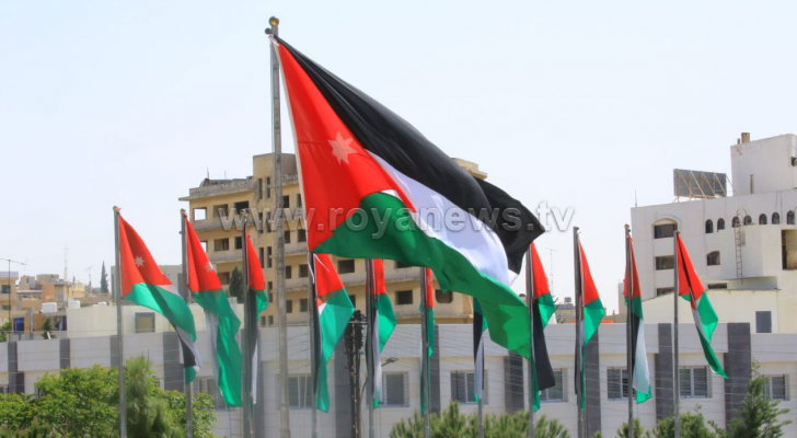 علم الأردن - ارشيفية
