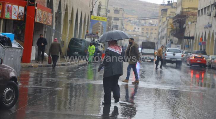 طقس العرب: منخفض جوي يؤثر على الأردن نهاية الأسبوع