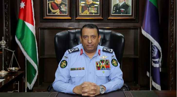 مدير الأمن العام اللواء الركن حسين الحواتمة