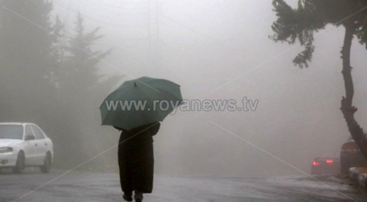 أمطار في العاصمة عمان