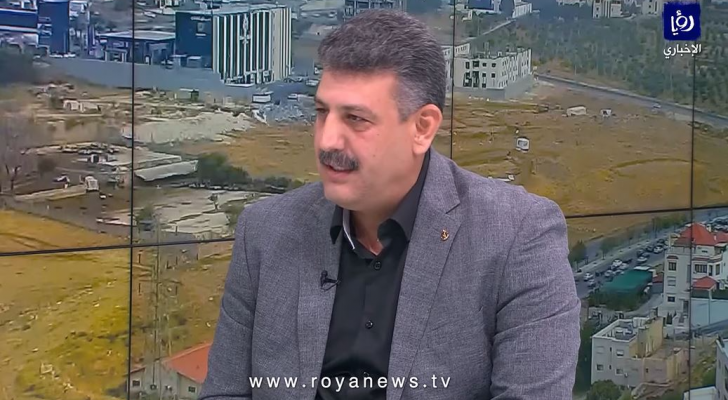 نقيب أصحاب شركات التخليص ونقل البضائع ضيف الله ابو عاقولة