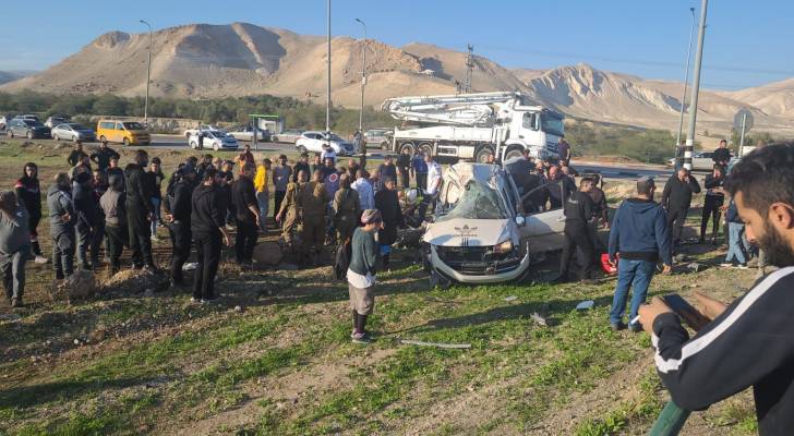 بالفيديو.. وفيات وجرحى بحادث سير مروع شمال أريحا