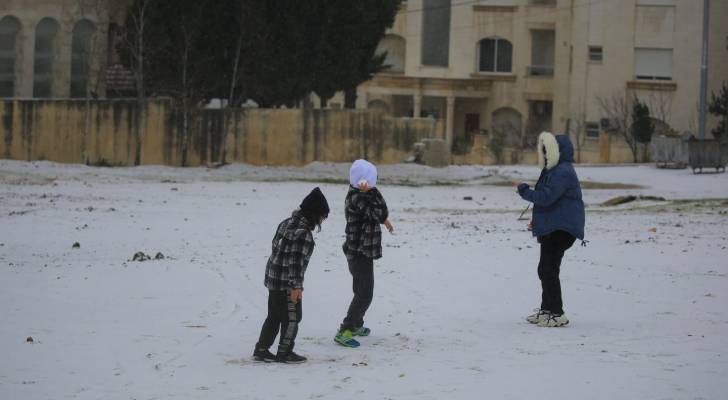 طقس العرب: تساقط للثلوج بعد الساعة الخامسة مساء الأربعاء - فيديو