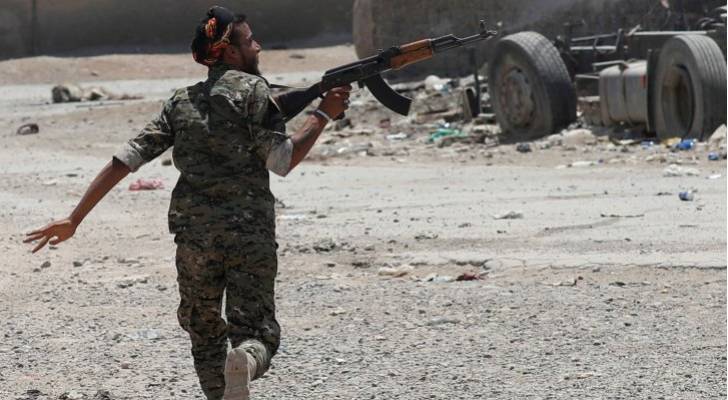 ١٢٣ قتيلا في أربعة أيام من المعارك بين عصابة داعش والقوات الكردية في سوريا