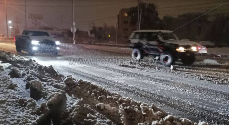 الأمن: مئات المركبات علقت في الثلوج رغم التحذيرات - فيديو