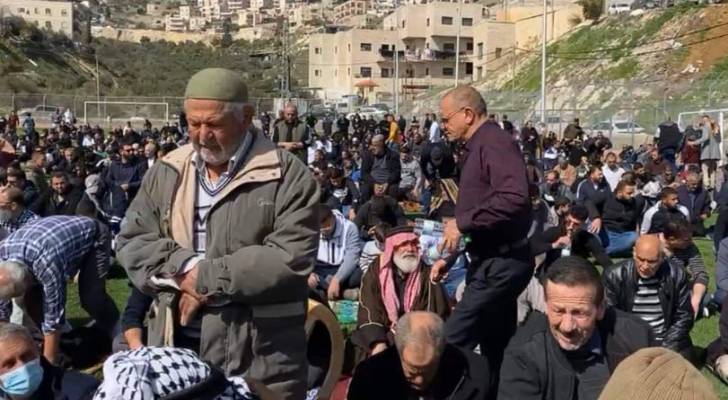الآلاف بجبل المكبر يعلنون رفضهم لسياسة الاحتلال بهدم المنازل