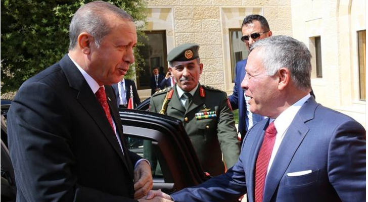 جلالة الملك عبدالله الثاني والرئيس التركي رجب طيب اردوغان - ارشيفية