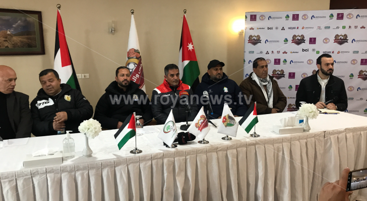 مدربو الأندية المشاركة في بطولة القدس والكرامة